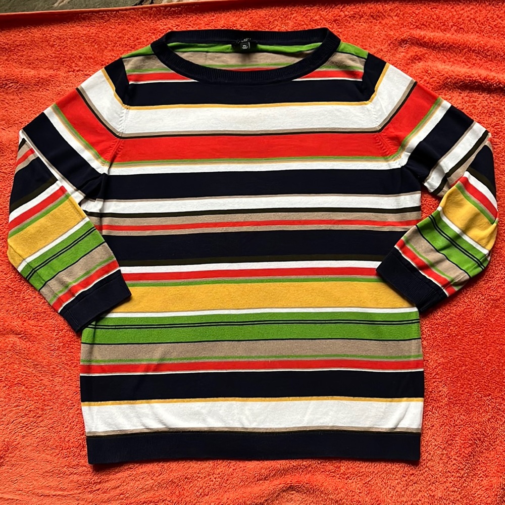 Cute colorful top by Talbots, size PM.